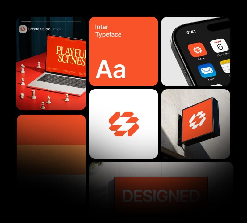 Branding service showcase by Ziron pro