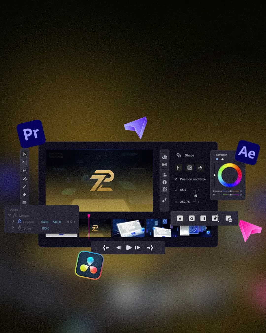 Motion Graphics featured work by Ziron pro